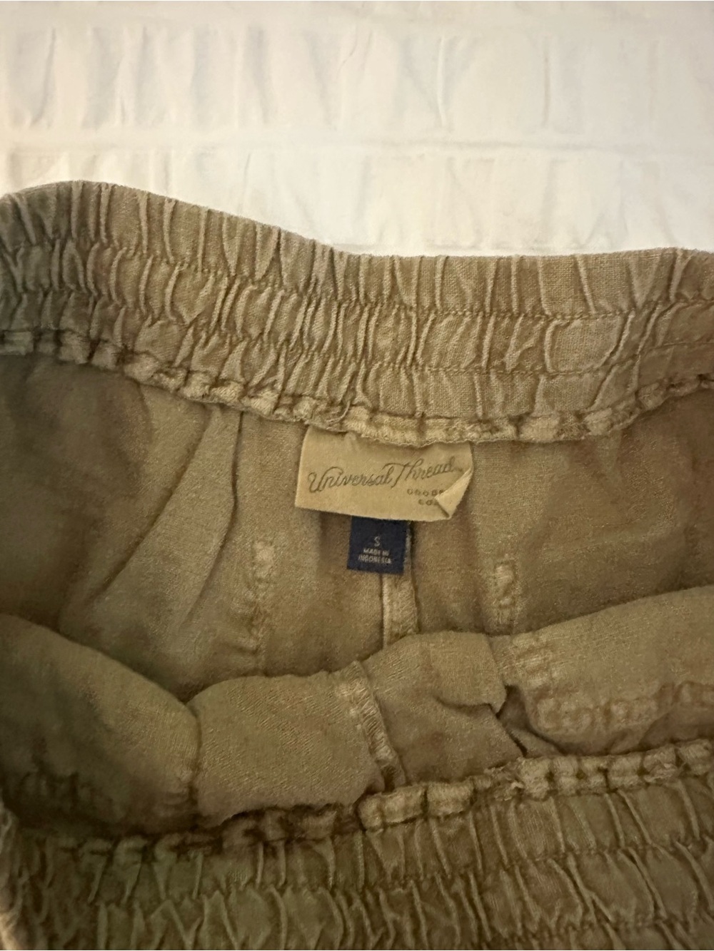 Universal Thread Drawstring Linen Shorts - Picture 3 of 5